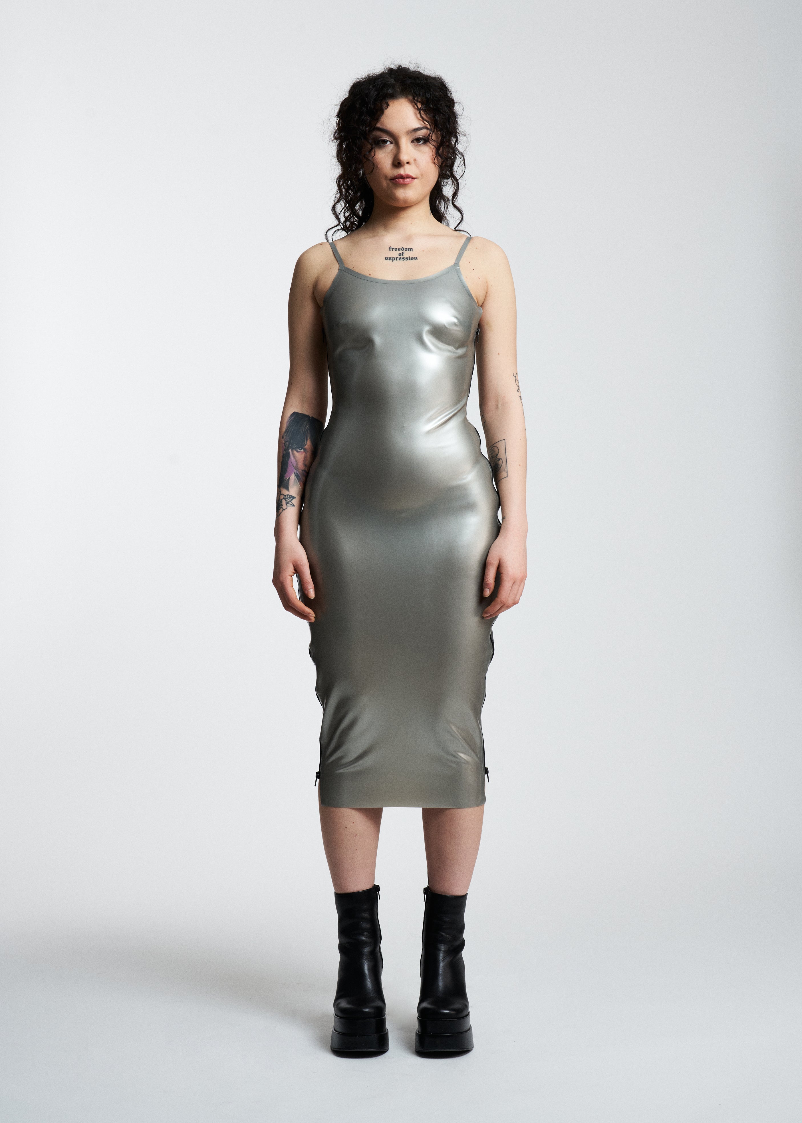 The Harvey Calf Length Dress