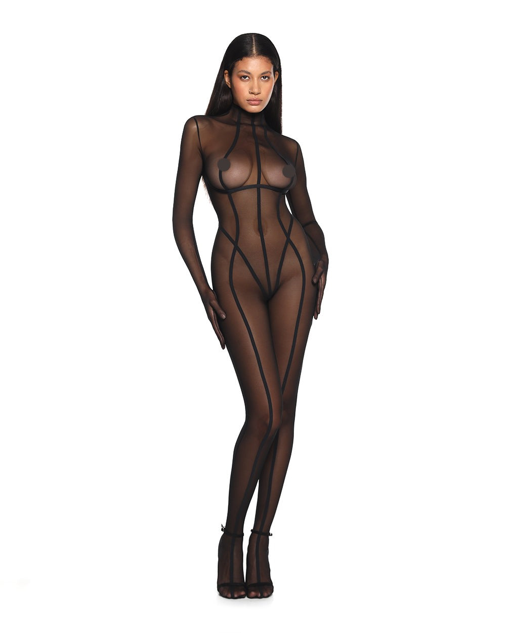 Latex Body With Zipper And Sleeves – ANOESES