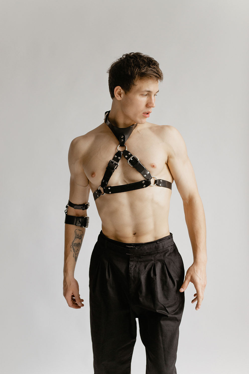 Anoeses leather men harness