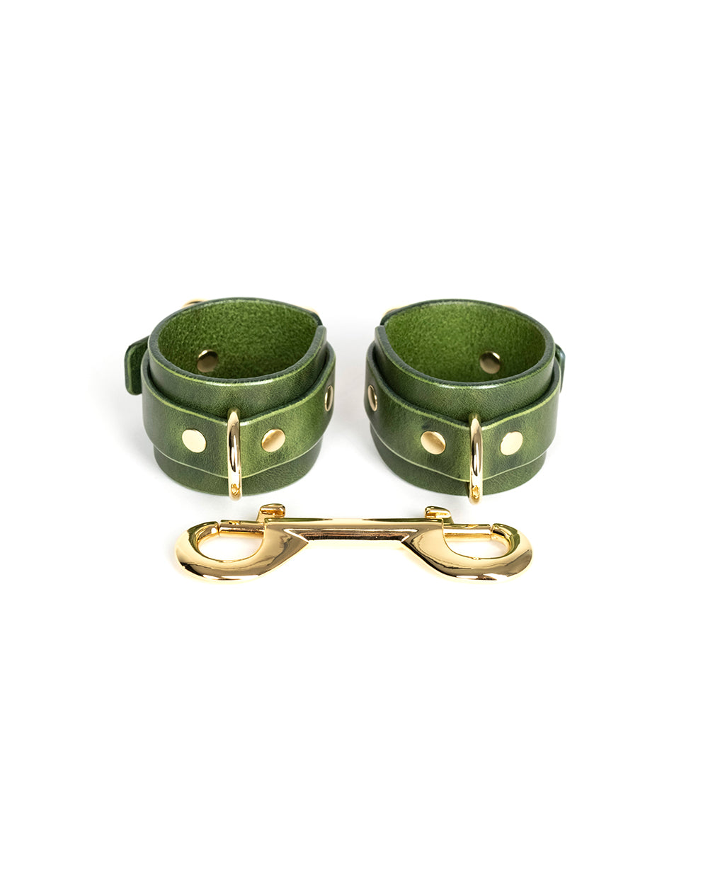 Hand &amp; Ankle cuffs &quot;Ora&quot; Green