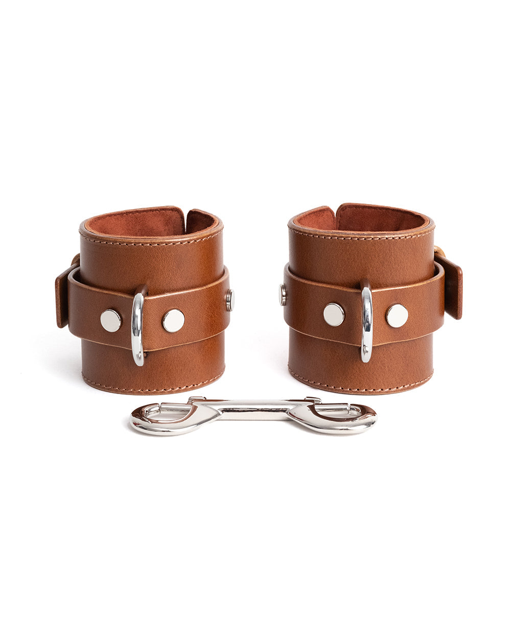Hand &amp; Ankle cuffs &quot;Tove&quot; Brown