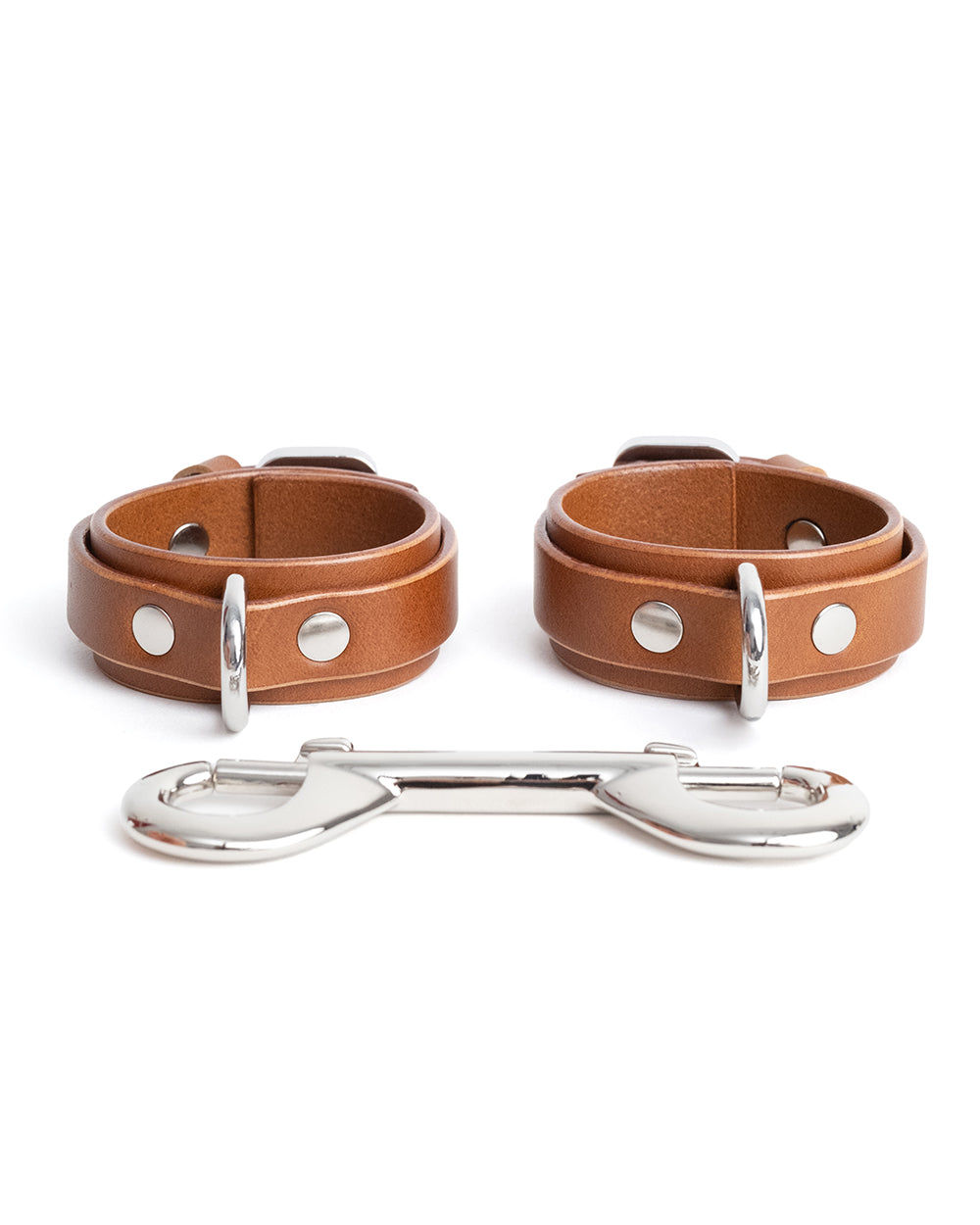 Hand &amp; Ankle cuffs &quot;Willow&quot; Brown