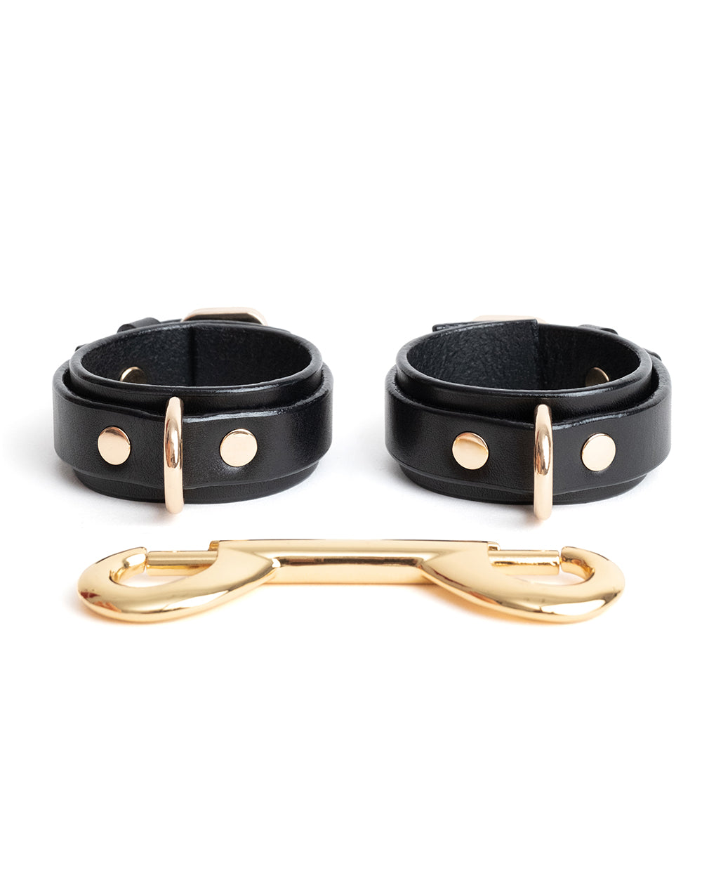 Hand &amp; Ankle cuffs &quot;Willow&quot; Black