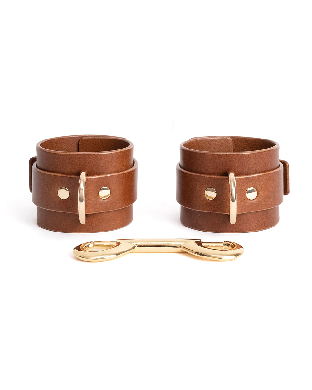 Hand &amp; Ankle cuffs &quot;Uno 2.0&quot; Brown