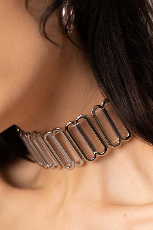 Women Bulletproof Choker | pendant necklace | PERLENSAU